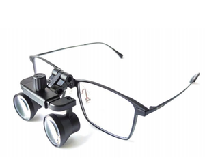 Micare <span class=keywords><strong>Flip</strong></span> <span class=keywords><strong>Up</strong></span> Chirurgische 3.5x <span class=keywords><strong>Galilean</strong></span> Binoculaire Loepen Medische Loep Met Licht En Hoofdband Voor Tandheelkundige Veterinaire Chirurgie - Product Image 2