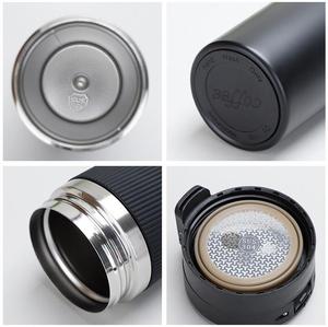 304 acier inoxydable isolé Portable extérieur gobelet sport rebondissant résistant aux brûlures tasses à café avec couvercle en silicone - Product Image 6