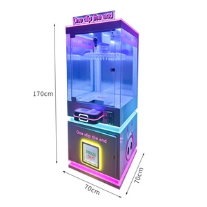 Machine à pinces à monnayeur pour centre commercial et centre de divertissement, modèle à plateau tournant porte-jouets, en promotion - Product Image 5