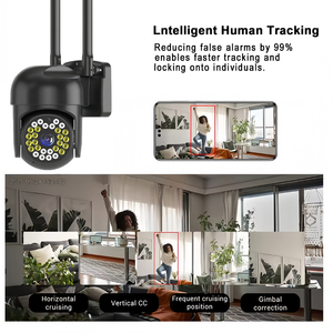 Caméra <span class=keywords><strong>IP</strong></span> CCTV sans fil 1080P PTZ WiFi avec vision nocturne, stockage sur le cloud et carte SD, application <span class=keywords><strong>YI</strong></span> IoT à distance pour système de sécurité domestique - Product Image 4