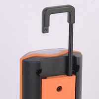 Lámpara de Inspección Recargable con Base Magnética, Soporte Plegable, Alta Luminosidad, Portátil, Lámpara de Trabajo COB con Soporte Magnético