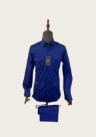 Ensemble de travail extérieur 2 pièces pour hommes, chemise à manches longues et pantalon multicolores, vêtement durable, grandes tailles, vente en gros