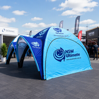 Tente Gonflable Intérieure/Extérieure Facile à Monter avec LED, Tente Gonflable Promotionnelle pour Événements