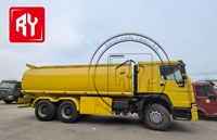 Camion-citerne HOWO 6x4 de haute qualité, 25 m³, 371 CV, diesel/essence, pour le marché africain