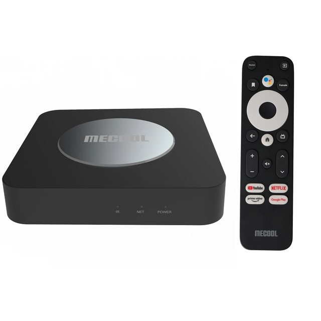 Mecool KM2 Plus 4K ATV Box Amlogic S905X4-B Android 11 TV Box Certified 2GB 16GB Support 4K BT5.0 SPDIF OTA Media Player