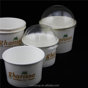 500 ml <span class=keywords><strong>1000</strong></span> ml doble pe papel recubierto de yogur taza de crema de hielo taza - Product Image 4