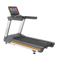Caminadora Comercial de Alta Resistencia con Nuevo Diseño, Motor Silencioso, Inclinación Automática, Máquina de Correr Inteligente para Gimnasio con Carga Inalámbrica