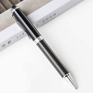 High Quality Luxury Carbon Fiber Executive Metal Ballpoint <b>Pen</b> Custom Design Business Gift 1.0Mm Logo Sports <b>Pen</b> - Product Image 5