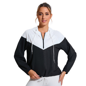 Yoga Clothing Breathable for Sports Sunscreen Women's Spring Autumn New Fashion Casual Professional Fitness Large Size Loose