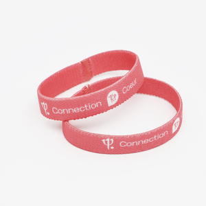 Impresión de logotipo personalizado, venta al por mayor, pulsera elástica RFID promocional para eventos, fiestas, festivales deportivos