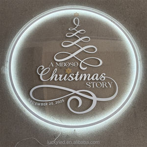 Signes de lettres en métal doré logo acrylique 3d lettres de canal Led personnalisées enseignes rétroéclairées Bar Bureau Salon de beauté événement publicité murale - Product Image 6