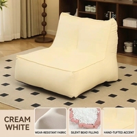 Fauteuil paresseux individuel Caterpillar, modèle populaire, inclinable, style Tatami, design industriel, rembourré en coton, petit, pour salon