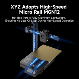 Impresora 3D Kingroon <span class=keywords><strong>Kp3s</strong></span> Pro V2 de Alta Velocidad con Firmware Klipper, Nivelación Automática, Impresora Educativa - Product Image 4