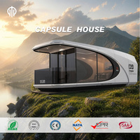 Casa Cápsula Espacial Portátil, Villa Contenedor, Edificio Prefabricado, Hotel Resort, Cabaña Modular, Diseño Moderno
