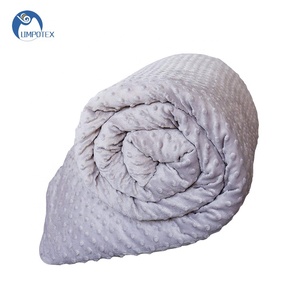 Usage domestique en coton matelassé <span class=keywords><strong>pas</strong></span> <span class=keywords><strong>cher</strong></span> doux l'autisme <span class=keywords><strong>minky</strong></span> couverture avec housse de couette - Product Image 4