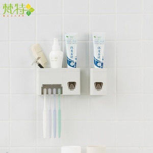 Toothbrush Holder Bathroom Accessories Automatic Home Bathroom Sets <b>Toothpaste</b> <b>Squeezer</b> Dispenser Custom logo - Product Image 4
