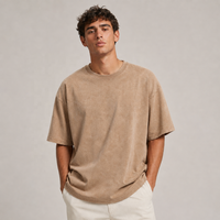 T-shirts personnalisés de haute qualité avec logo, vente en gros, streetwear pour hommes, t-shirts en coton oversize imprimés, t-shirts vintage délavés à l'acide pour hommes