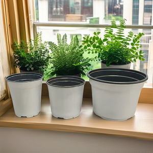 P6 vasi di plastica di Design moderno per <span class=keywords><strong>piante</strong></span> succulente all'ingrosso grandi e piccoli vasi di plastica da <span class=keywords><strong>giardino</strong></span> - Product Image 2