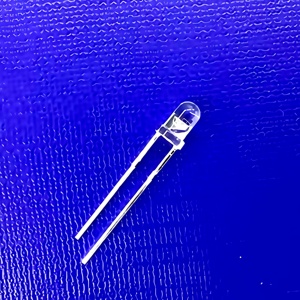 <span class=keywords><strong>LED</strong></span> Diodo Trasparente a Testa Rotonda Ultra Luminoso Verde 520-530nm 24000-26000mcd 30gradi 3mm 200mW 3.0-3.2V - Product Image 3