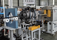 Machine à fabriquer des tuyaux en caoutchouc tricoté, ligne de production d'extrusion de tuyaux hydrauliques EPDM, extrudeuse de tubes automobiles