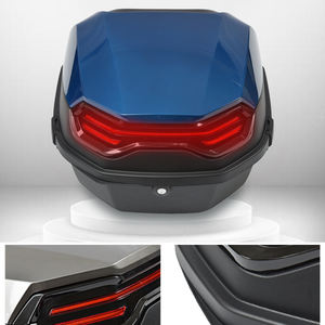 Coffre de <span class=keywords><strong>moto</strong></span> Montage universel Top Case Tail Box Carrier Verrouillable Top Bagages Boîte de rangement Carrier - Product Image 3