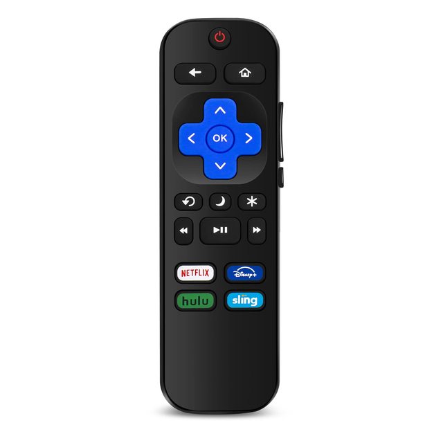 Universal TV Remote Control for All Roku TVs, Compatible with TCL TV /Hisense /LG TVs