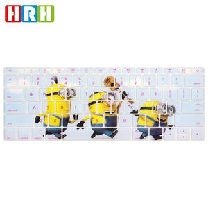 <span class=keywords><strong>Clavier</strong></span> en silicone personnalisé, imperméable et anti-poussière, design élégant, pour Macbook Pro Air 13/14/15/16 avec barre tactile - Product Image 2