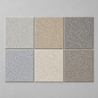 Peinture de sol autolissante en résine époxy à effet marbre avec sable coloré pour sols d'entrepôts et d'ateliers