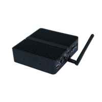 Caja integrada Pc Industrial Pc RS232 RS485 Six Core Mini Pc Gaming Dual Network Mini computadora barata