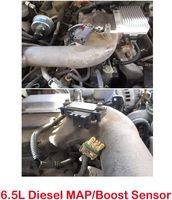 Sensor de Presión Absoluta del Colector (MAP) de 2 Barras 213-1520 12569241 para GM C/K Pickup Suburban Tahoe Yukon 6.5L Diésel