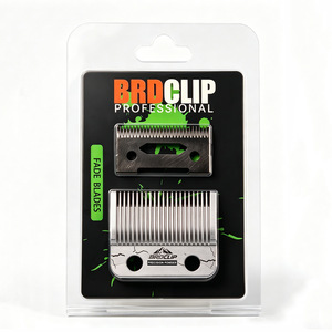 Brdclip แป้งโลหะวิทยาเหล็ก + อุปกรณ์เสริมใบมีดสำหรับการตัดขนแบบเซรามิกเหมาะสำหรับปัตตาเลี่ยนผม <span class=keywords><strong>Wahl</strong></span> sc/mrd - Product Image 2