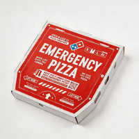 Boîtes d'emballage pour pizza écologiques de qualité alimentaire, boîtes en carton kraft, boîte d'emballage personnalisée pour gâteaux