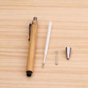 Eco-friendly Bamboo Metal Ballpoint <b>Pen</b> with logo Slim Signature <b>Pen</b> Custom <b>Pen</b> Write Smoothly Suitable for Corporate Gifts - Product Image 3