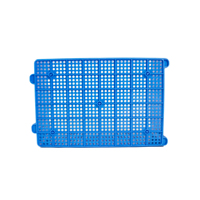 Panier empilable en plastique HDPE perforé et ventilé de 600 mm pour la logistique de la chaîne du froid des légumes, fruits et poissons
