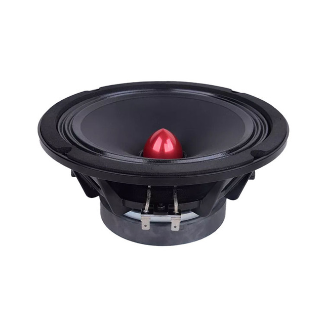 Pure Sound Midrange Speaker 8 Inch, Mid-range Car Speaker with Aluminum Bullet