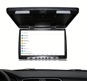 Moniteur de toit rabattable HD 19 pouces Android avec écran 1080P, lecteur multimédia USB/SD et <span class=keywords><strong>TV</strong></span> pour bus/<span class=keywords><strong>camping</strong></span>-<span class=keywords><strong>car</strong></span>/autocaravane - Product Image 2