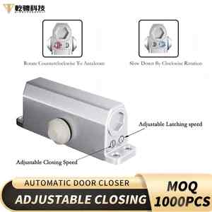 Heavy-Duty hiện đại hợp kim nhôm cửa gần hơn có thể điều chỉnh thủy lực mùa xuân bề mặt núi cho gỗ Glass cháy cửa OEM đặt hàng số lượng lớn - Product Image 6