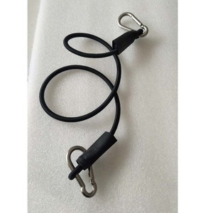 Ensemble de cordes élastiques de 5 mm de diamètre avec crochet en acier, corde élastique ronde en latex pour usage extérieur, longueur de 6 mètres - Product Image 3