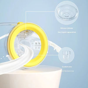 Pompe électrique <span class=keywords><strong>double</strong></span> pour poche, à suspendre au cou, mains libres, sans BPA, débit variable, petite taille - Product Image 5