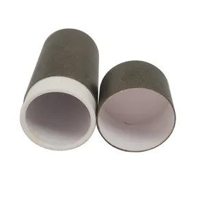 Custom design biodegradable cardboard paper tube wine glasses gift packaging cylinder boxes