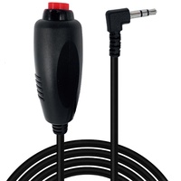Cordon d'appel infirmier 3,5 mm (1/8 po) avec bouton-poussoir pour poste infirmier, câble de remplacement universel pour infirmières et patients, 1,8 m