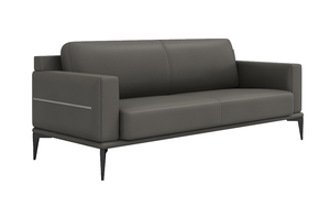 Juego de Sillones Reclinables de Cuero Genuino de Alta Resistencia, Diseño Moderno y Lujoso para Sala de Estar, Villa y Oficina en Casa, Venta al Por Mayor SA08-Y605A-3S 3 - Product Image 5