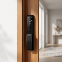Serrure de porte électronique à reconnaissance faciale 3D, serrure intelligente numérique automatique avec empreinte digitale, caméra Tuya WIFI, serrure intelligente entièrement automatique