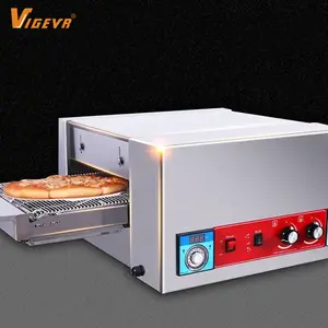 Hot sale 12 inch 18 inch 32 inch stainless steel conveyor belt commercial bake oven pizza oven equipment for restaurants