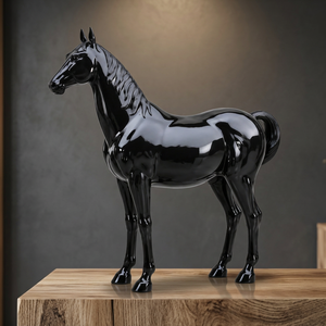 Escultura de Caballo de Acero Inoxidable Espejado, Estatua de Animal de Metal Personalizada, Decoración para Exteriores, Hoteles y Centros Comerciales - Product Image 6