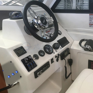Panneau de commande en aluminium, interrupteurs à 3 voies, 12V 24V, pour système électrique de bateau, camping-car, marine - Product Image 1