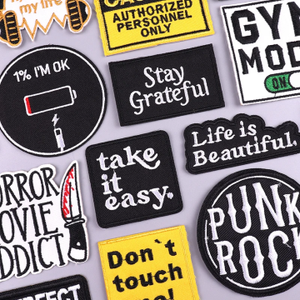 Parches Bordados 3D con Logotipo Personalizado, Letras Termoadhesivas, Parches Bordados con Dibujos Animados para Ropa, Gorras y Emblemas - Product Image 4