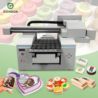 Printer 3D Makanan Pribadi A3 A4 untuk Cupcake, Permen, Biskuit, dan Kue, Mesin Cetak Digital Langsung 3D
