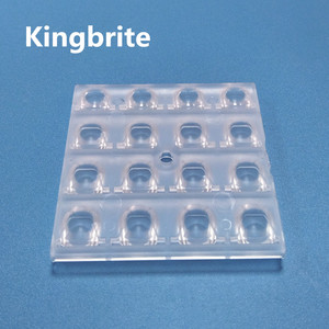 Mới đến 3030 2835 tIR <span class=keywords><strong>LED</strong></span> ống kính loại <span class=keywords><strong>4</strong></span> góc 50x50 mét mô-đun ống kính cho sử dụng ngoài trời 16 trong <span class=keywords><strong>1</strong></span> Ống kính quang học cho ánh sáng đường phố - Product Image 5