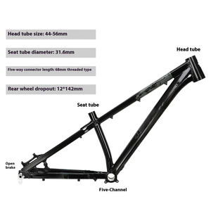 Chất Lượng Cao Hardtail Nhôm Xe Đạp Khung 26 27.5 Inch Cho Bụi Bẩn Nhảy Đường Phố Leo Núi Xc Off-Road Cưỡi - Product Image 3